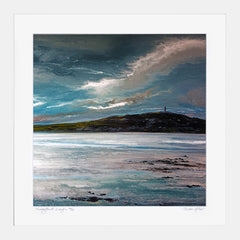 Print - Strangford Lough - White Box Frame