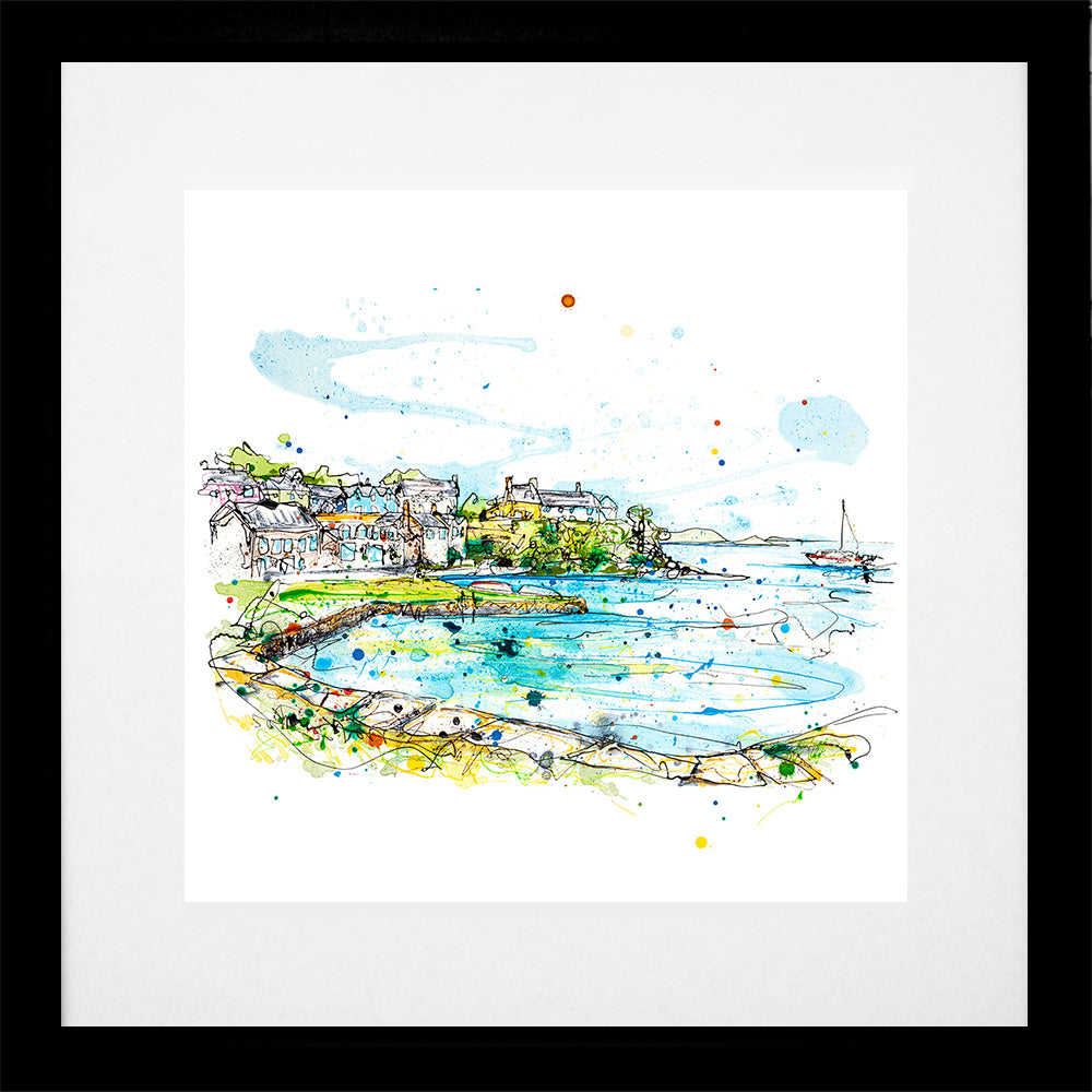 Print Open Edition Landscape - Strangford Village