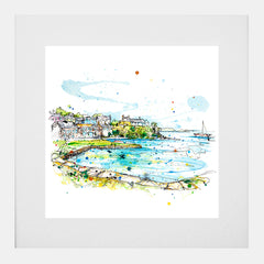 Print Open Edition Landscape - Strangford Village