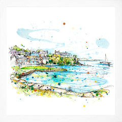 Print Open Edition Landscape - Strangford Village