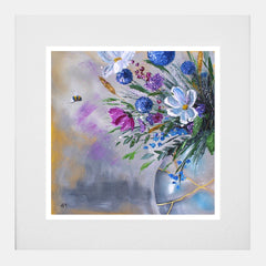 Print - Strength Within - White Box Frame (With Mount)