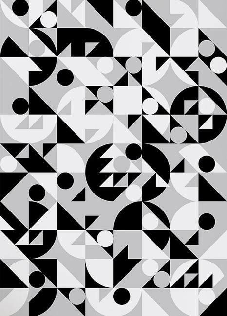Pattern - Stronger (Monochrome) Unframed