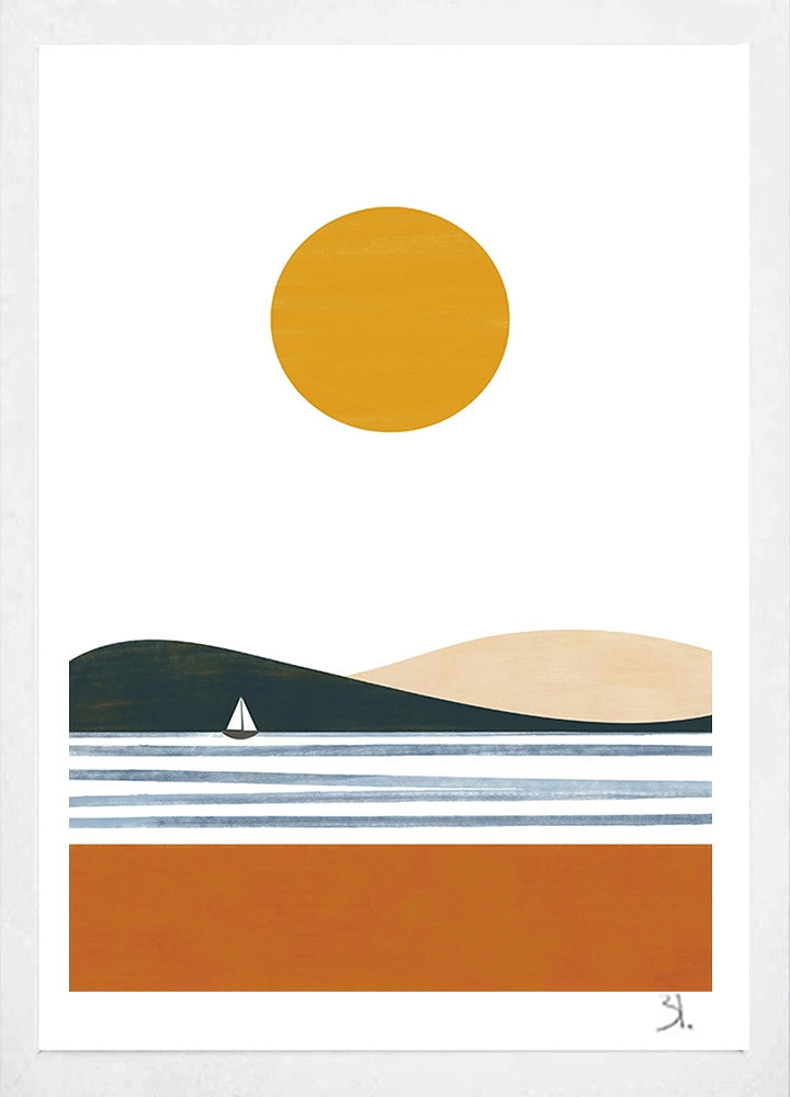 Summer-36 x 51.5-White Box Frame