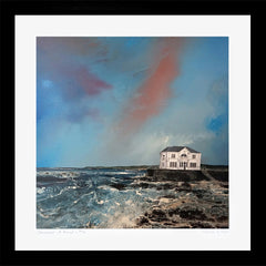 Print - Summer at Arcadia - Black Box Frame