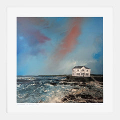 Print - Summer at Arcadia - White Box Frame