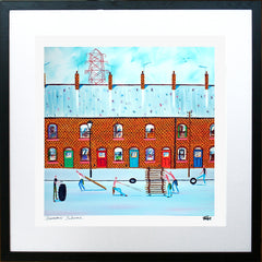 Print - Summer Scheme 40 x 40 Framed