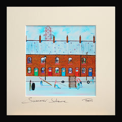 Print - Summer Scheme 15 x 15 Framed