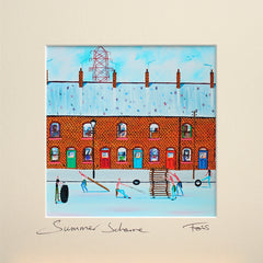 Print - Summer Scheme 15 x 15 Unframed