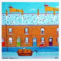 Print - Summer Scheme 2 40 x 40 Unframed