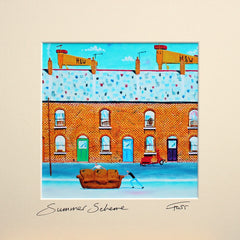 Print - Summer Scheme 2 15 x 15 Unframed