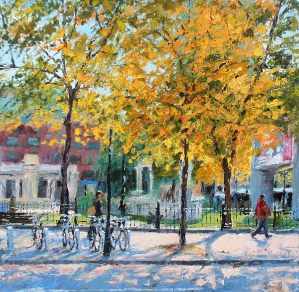 Print - Sun Dappled Belfast Bikes