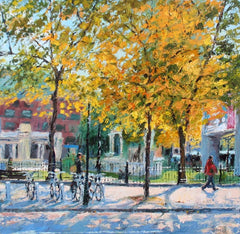 Print - Sun Dappled Belfast Bikes