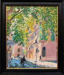 Original - Sun Dappled Corner, Xativia Spain - Framed