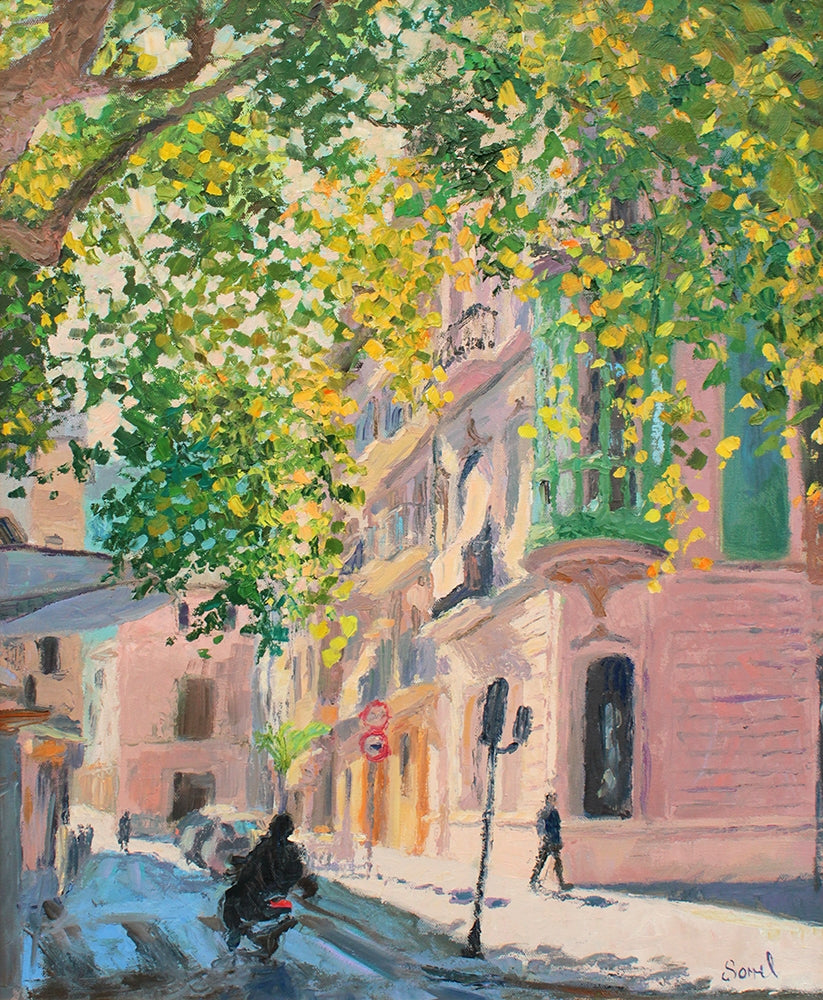 Original - Sun Dappled Corner, Xativia Spain