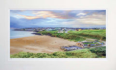 Co Derry - Sundown On Harry's Shack-95.5 x 59-Unframed