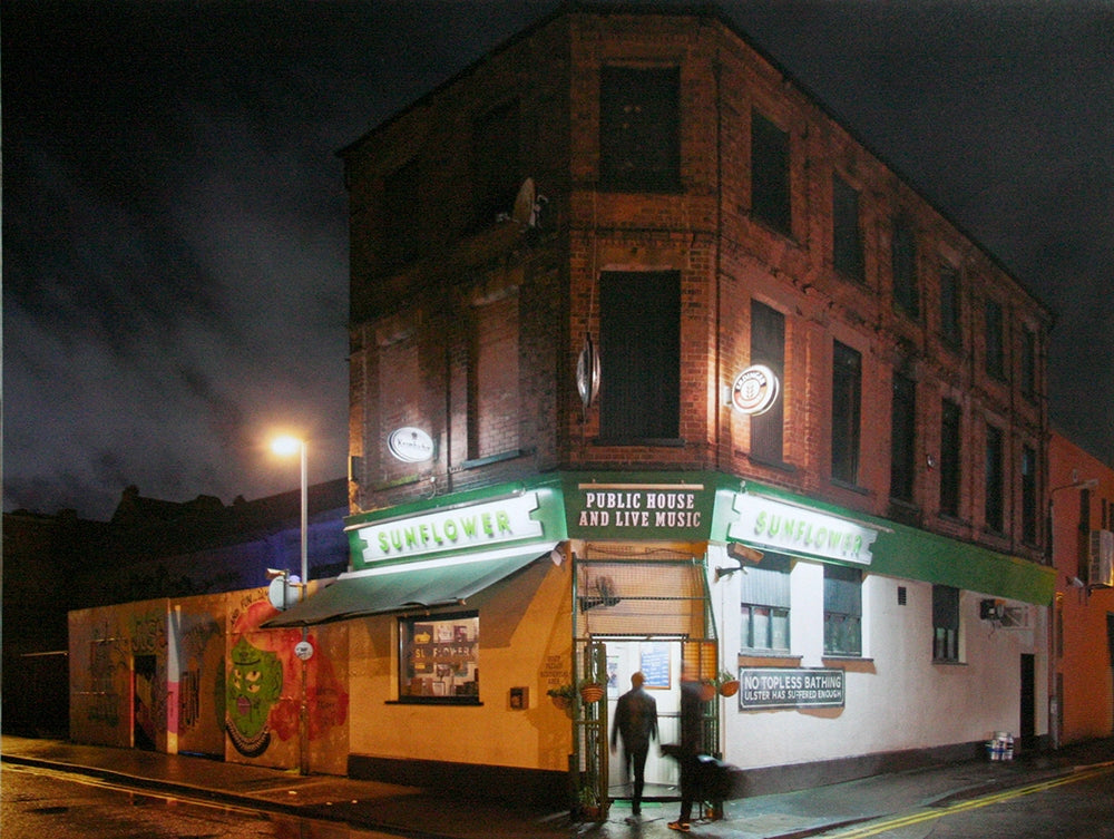 Belfast - Sunflower Bar Unframed