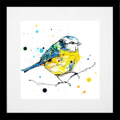 Print Open Edition Animals - Sunlit-30 x 30-Black Box Frame (With Mount)