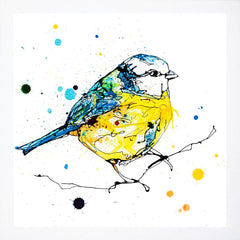 Print Open Edition Animals - Sunlit-30 x 30-White Box Frame (No Mount)