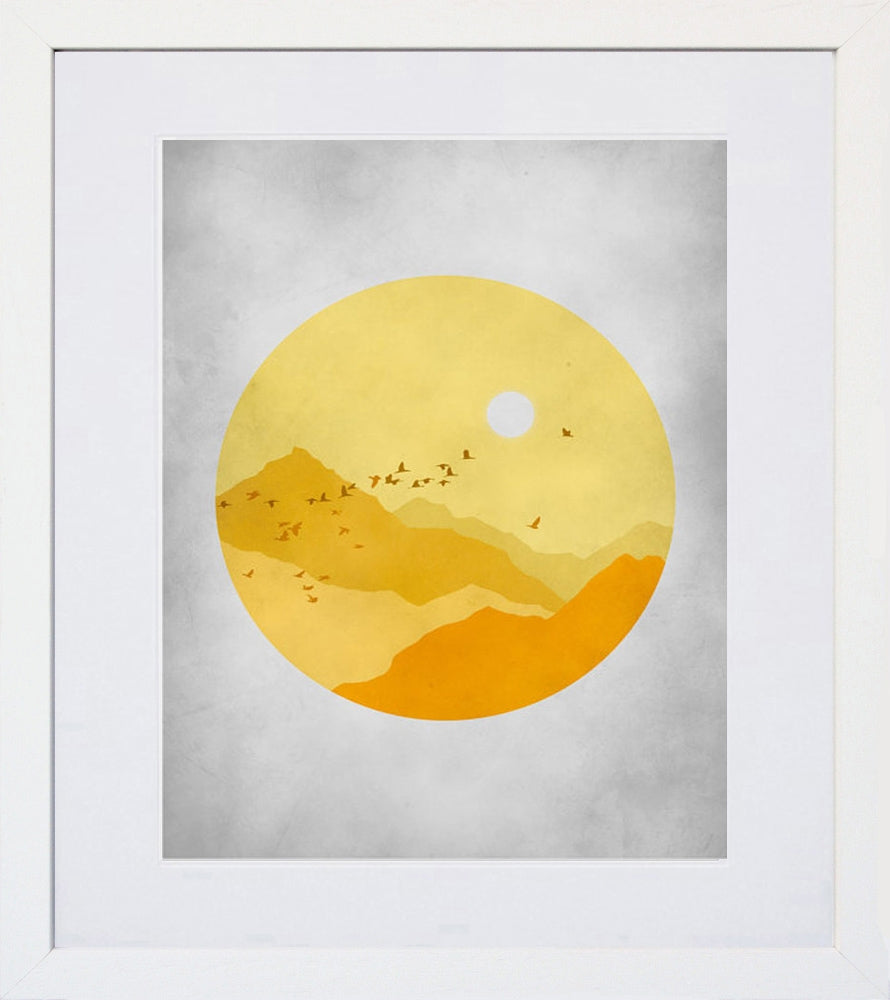 Sunny Day White Frame