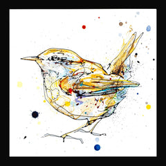 Print Open Edition Animals - Sunrise-30 x 30-Black Box Frame (No Mount)