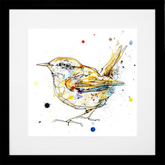 Print Open Edition Animals - Sunrise-30 x 30-Black Box Frame (With Mount)