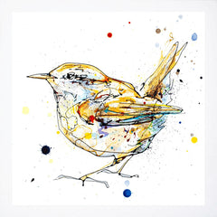 Print Open Edition Animals - Sunrise-30 x 30-White Box Frame (No Mount)