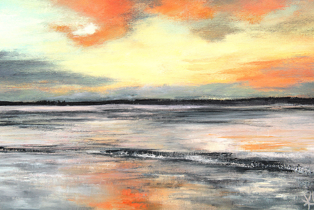 Sunrise at Low Tide