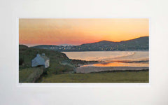 Co Donegal - Sunset on Tra Beag Strand Donegal Unframed 71x45