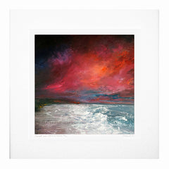 Print - Sunset Over Strand Beach