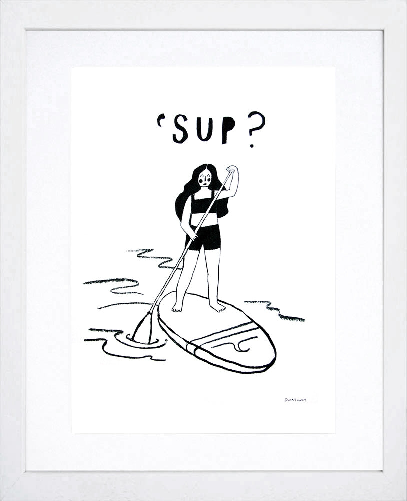 Other - Sup? White Frame
