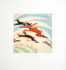 Sybil Andrew's Dog Unframed