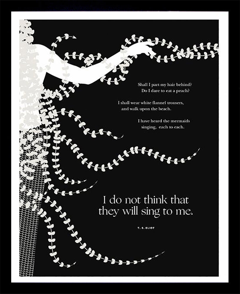 T. S. Eliot - Sing To Me Black Box Frame