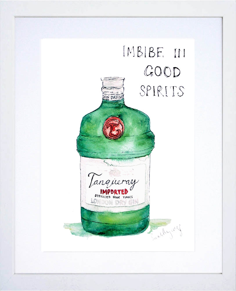 Drinks Gin - Tanqueray White Frame