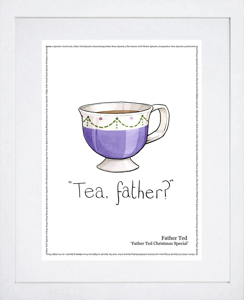 Father Ted - Series Christmas Special - Tea, Father? Frame White