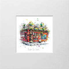 Print Open Edition Landscapes - Temple Bar Dublin-12 x 12-Unframed