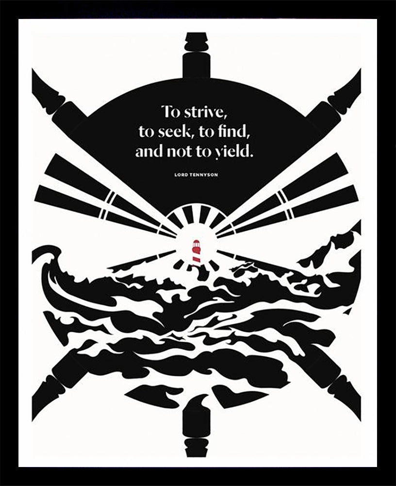 Tennyson - Not To Yield Black Box Frame