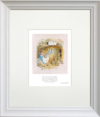 Peter Rabbit - That Wood was Full of Rabbit Holes - Framed