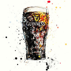 Print Open Edition Drinks - The Black Stuff-30 x 30-Unframed