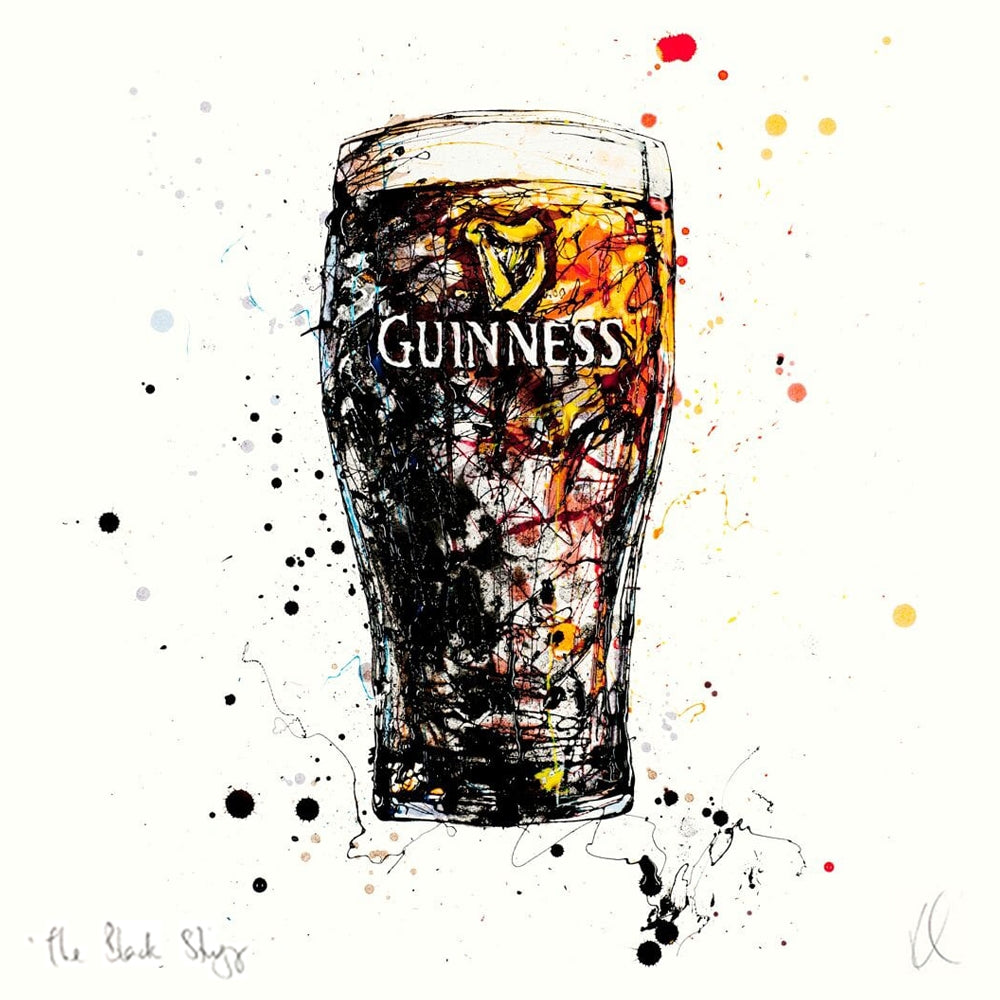 Print Open Edition Drinks - The Black Stuff-45 x 45-Unframed