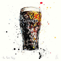 Print Open Edition Drinks - The Black Stuff-45 x 45-Unframed