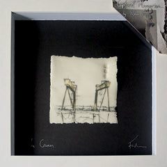 Memories - The Cranes Framed 16x16