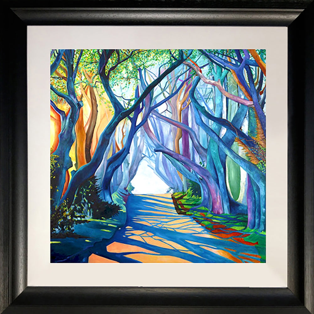 Print - Dark Hedges Chunky Black Frame Click & Collect Only
