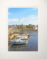 Co Down - The Harbour Groomsport Unframed 60x47.5