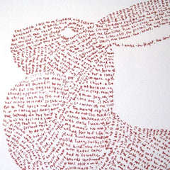 Screen Print - The Hare in Red