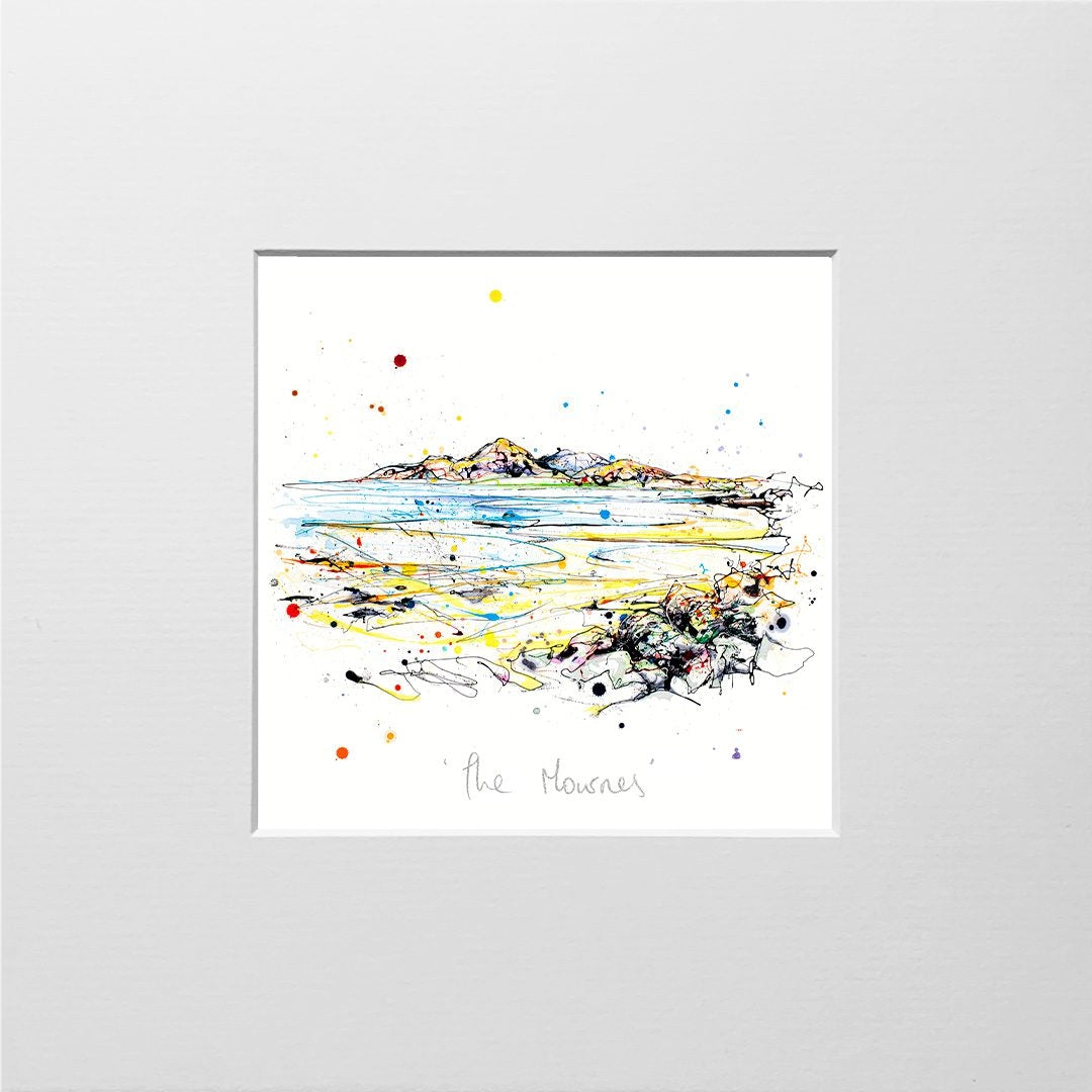 Print Open Edition Landscapes - The Mournes-12 x 12-Unframed