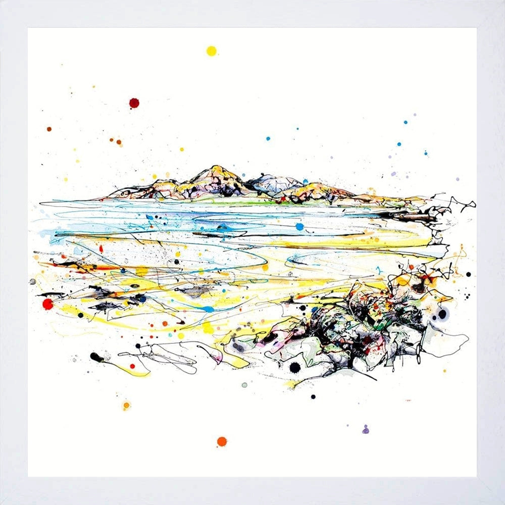 Print Open Edition Landscapes - The Mournes-30 x 30-White Box Frame (No Mount)