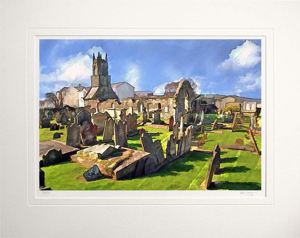 Co Down - The Old Priory Holywood Unframed 60x47.5