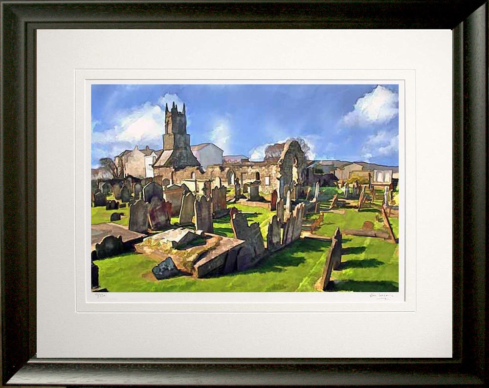 Co Down - The Old Priory Holywood Frame Black Moulded 60x47.5