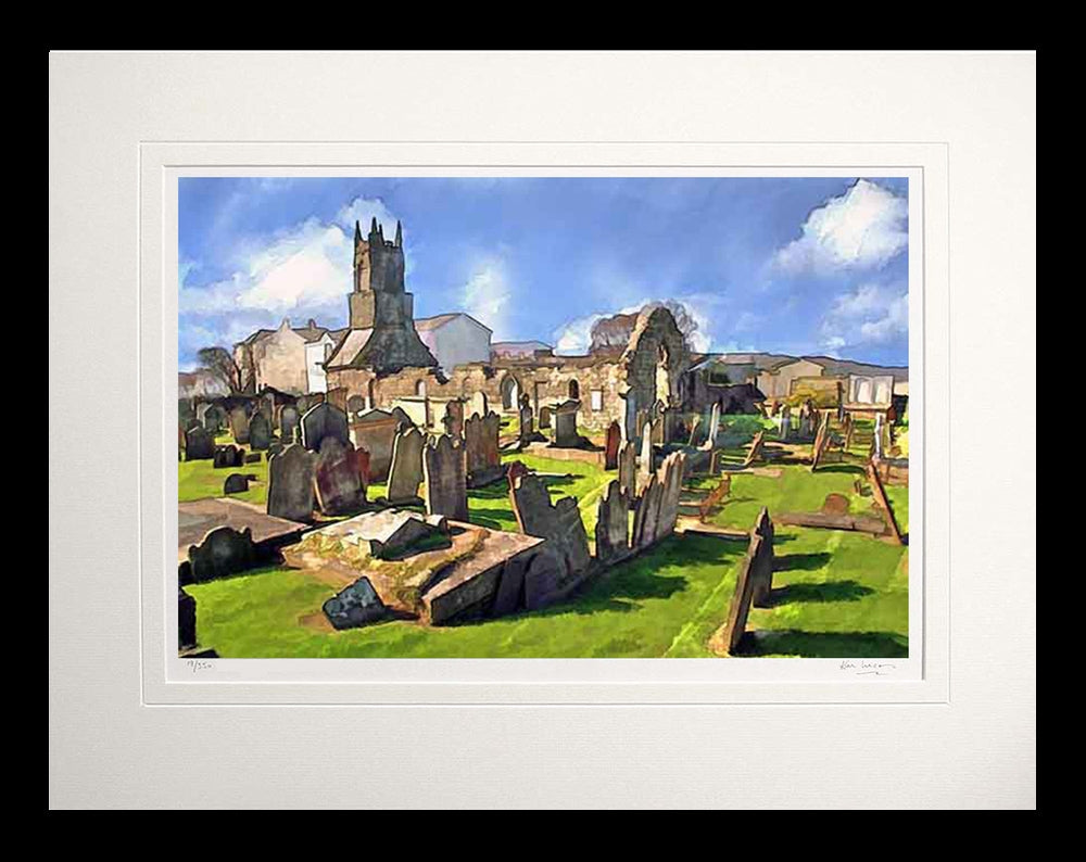 Co Down - The Old Priory Holywood Flat Black Frame