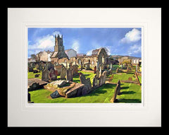 Co Down - The Old Priory Holywood Flat Black Frame